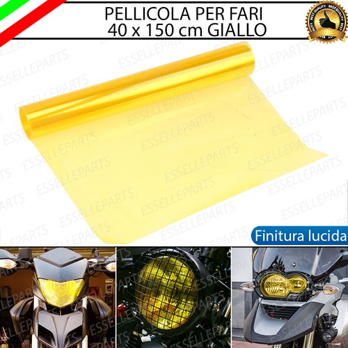 Pellicola fari adesiva giallo - fari,