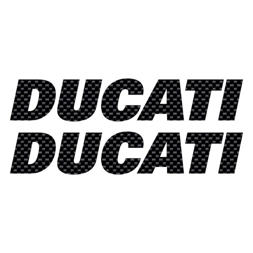 Kit adesivi ducati - ducati, carbonio